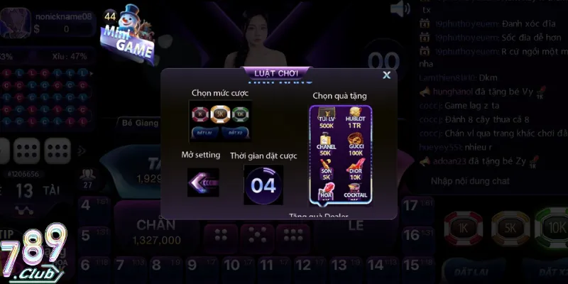 Đặt cược trong khoảng thời gian hệ thống cho phép