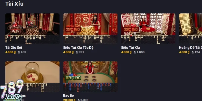 Sicbo 789Club – Cá Cược Linh Hoạt Tỷ Lệ Có Thưởng Cao 2 Vào 789Club cược Sicbo live full HD